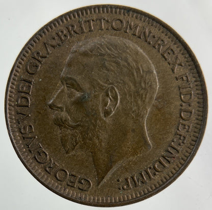 1932 George V Farthing Coin | Very High Grade