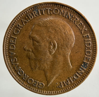 1930 George V Farthing Coin | Fine Collectable Grade