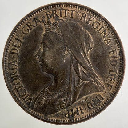 1898 Victoria Half - Penny Coin | Very High Grade