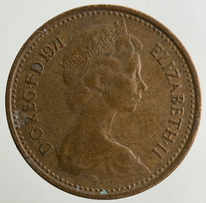 1971 Elizabeth II 2nd New 1/2 Half - Penny Coin | Fine Collectable Grade