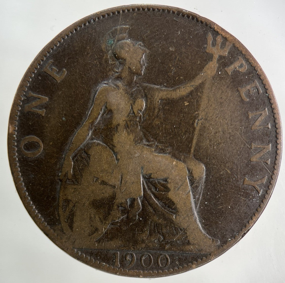 1900 Victoria One Penny Coin | Collectable Grade