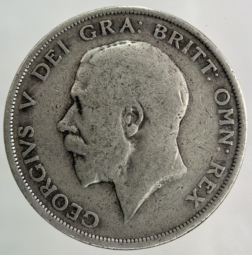 1915 George V Half - Crown Silver Coin | Collectable Grade