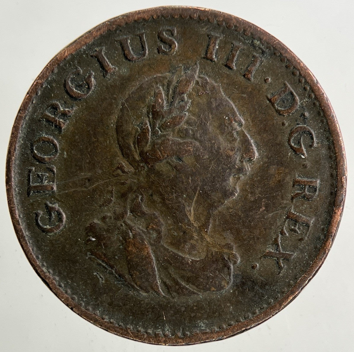1806 Irish Farthing Coin | Very High Grade