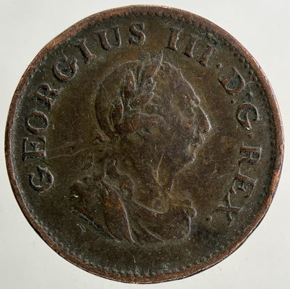1806 Irish Farthing Coin | Very High Grade