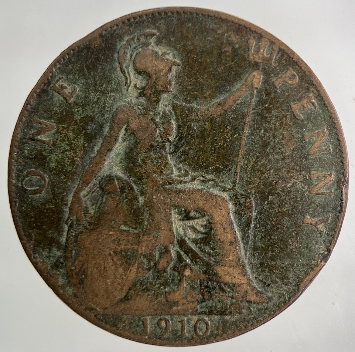 1910 Edward VII One Penny Coin | Collectable Grade