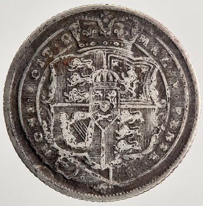 1818 George III Sixpence Silver Coin | Collectable Grade | a9537