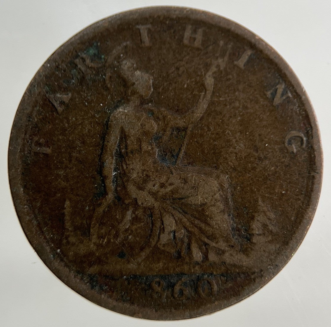 1860 Victoria Farthing Coin | Collectable Grade