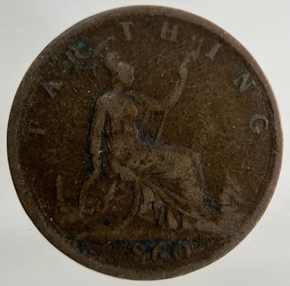 1860 Victoria Farthing Coin | Collectable Grade