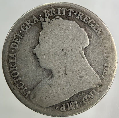 1895 Victoria Shilling Silver Coin | Collectable Grade