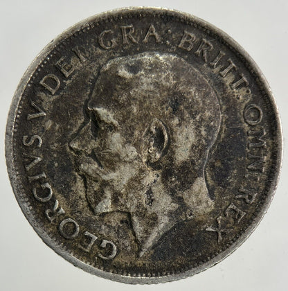 1916 George V Shilling Silver Coin | Very High Grade