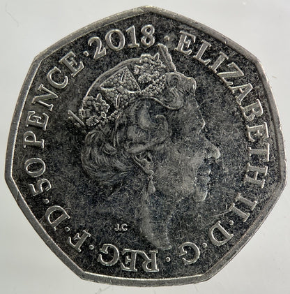 2018 Representation Of The People Act 50p Fifty - Pence Coin | Collectable Grade