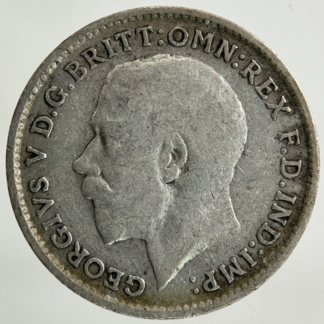 1917 George V Threepence Silver Coin | Collectable Grade