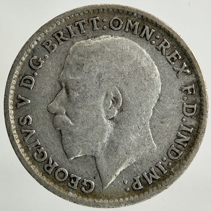 1917 George V Threepence Silver Coin | Collectable Grade
