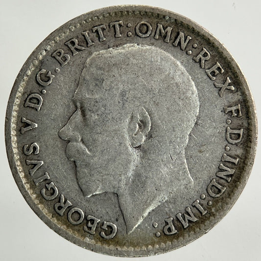 1917 George V Threepence Silver Coin | Collectable Grade