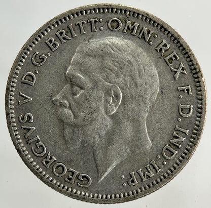1933 George V Sixpence Silver Coin | Fine Collectable Grade