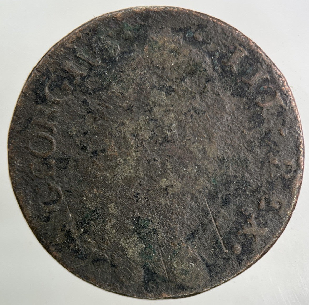 1782 Irish Half - Penny Coin | Collectable Grade