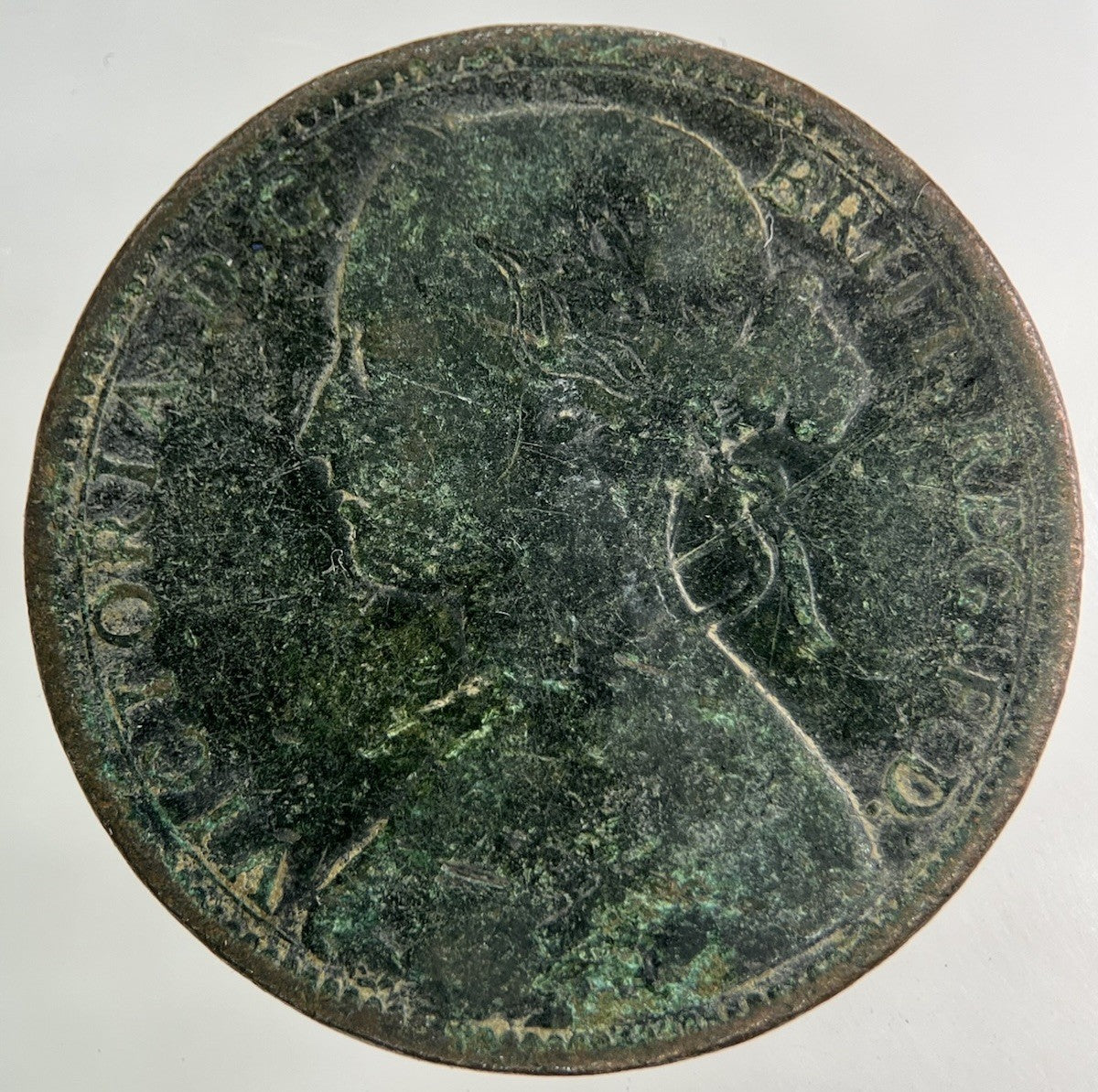1862 Victoria One Penny Coin | Collectable Grade