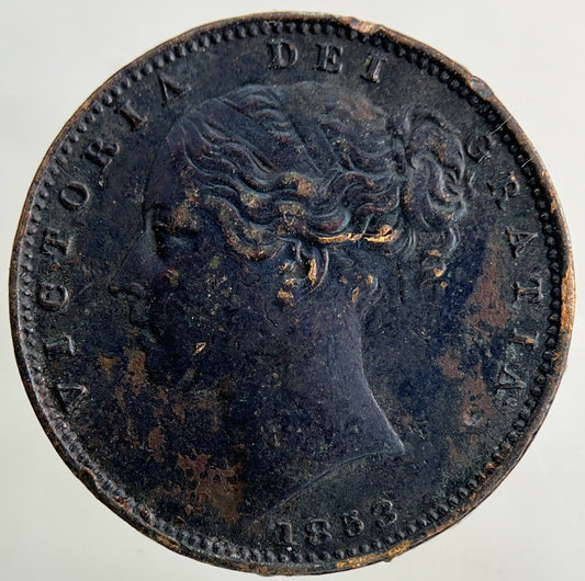 1853 Victoria Farthing Coin | Fine Collectable Grade