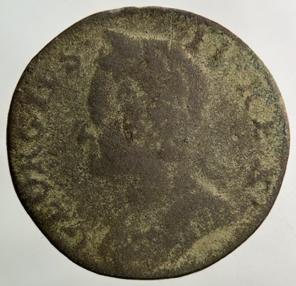 1750 George II 2nd Half - Penny Coin | Collectable Grade