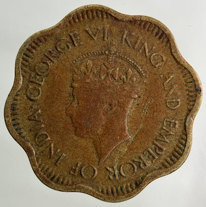 1944 Ceylon 10 Cents Coin | Fine Collectable Grade