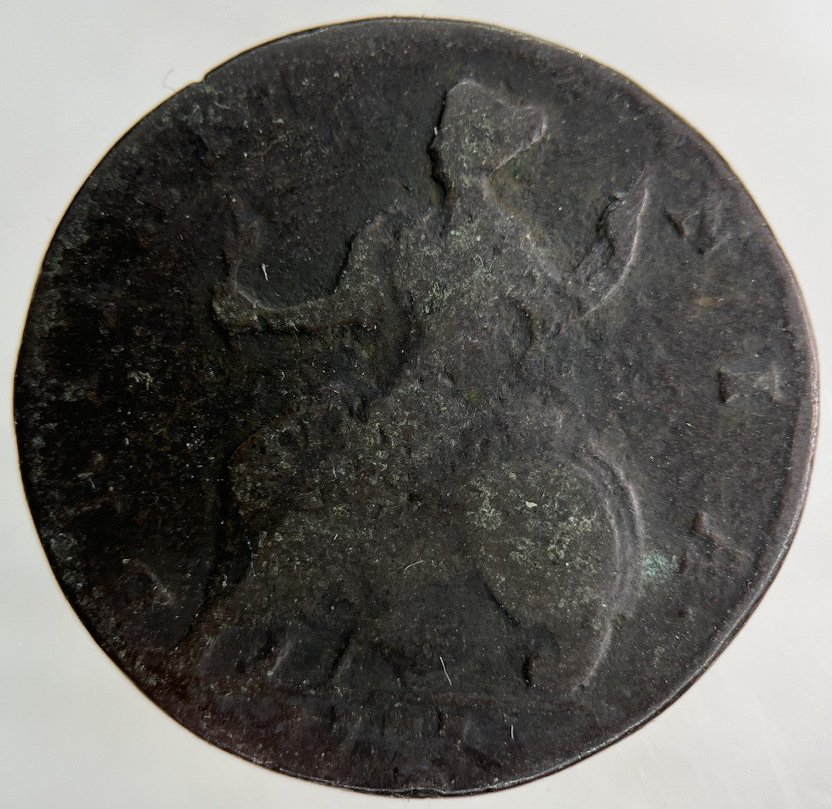 1737 George II 2nd Half - Penny Coin | Collectable Grade