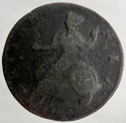 1737 George II 2nd Half - Penny Coin | Collectable Grade