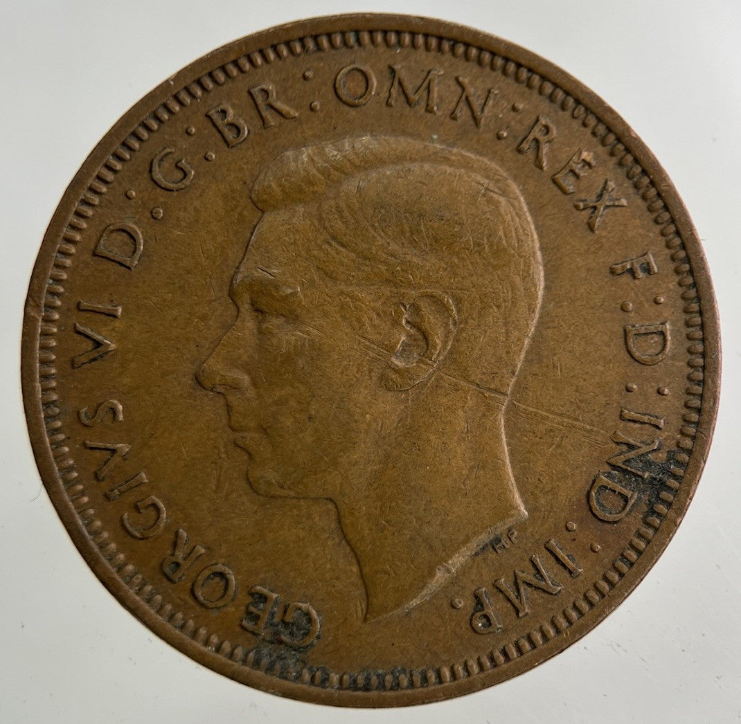 1945 George VI Half - Penny Coin | Fine Collectable Grade
