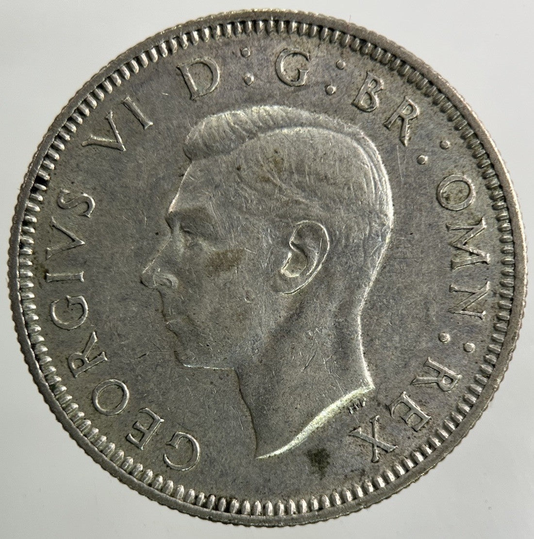 1939 George VI Shilling Silver Coin | Very High Grade