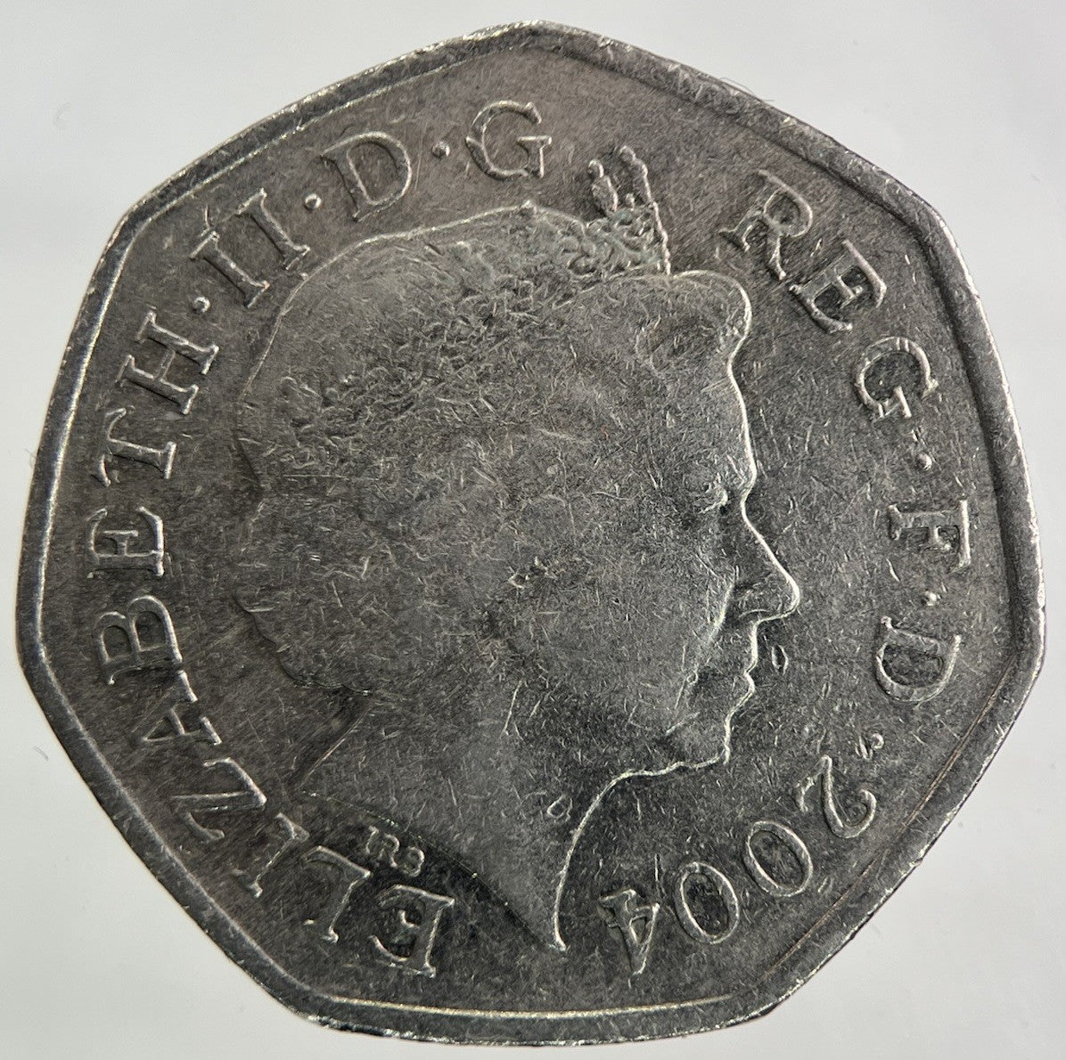 2004 Roger Bannister Running Legs 50p Fifty - Pence Coin | Collectable Grade