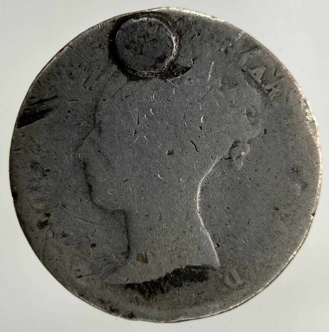 1864 Victoria Threepence Silver Coin | Fair Grade