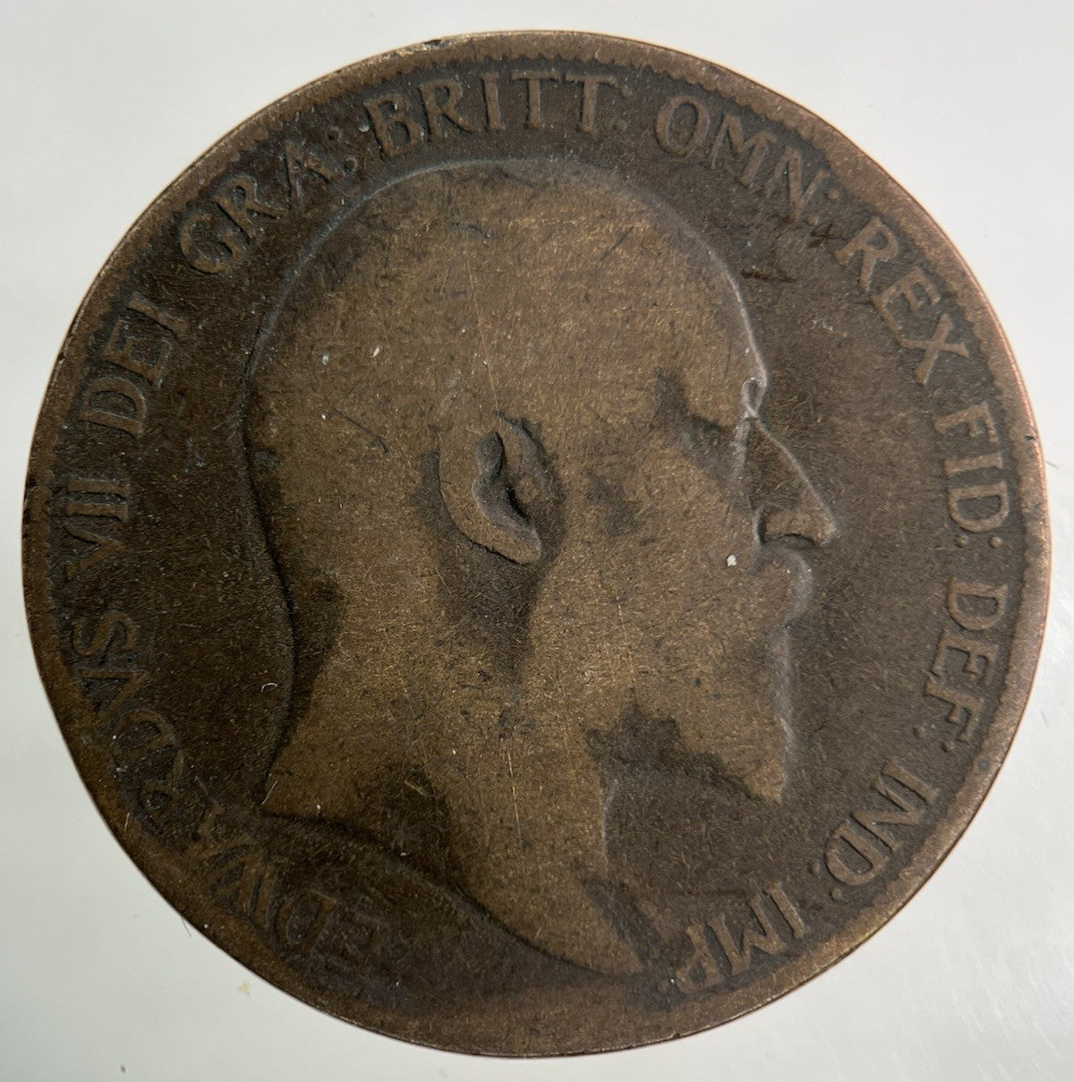 1902 Edward VII One Penny Coin | Collectable Grade