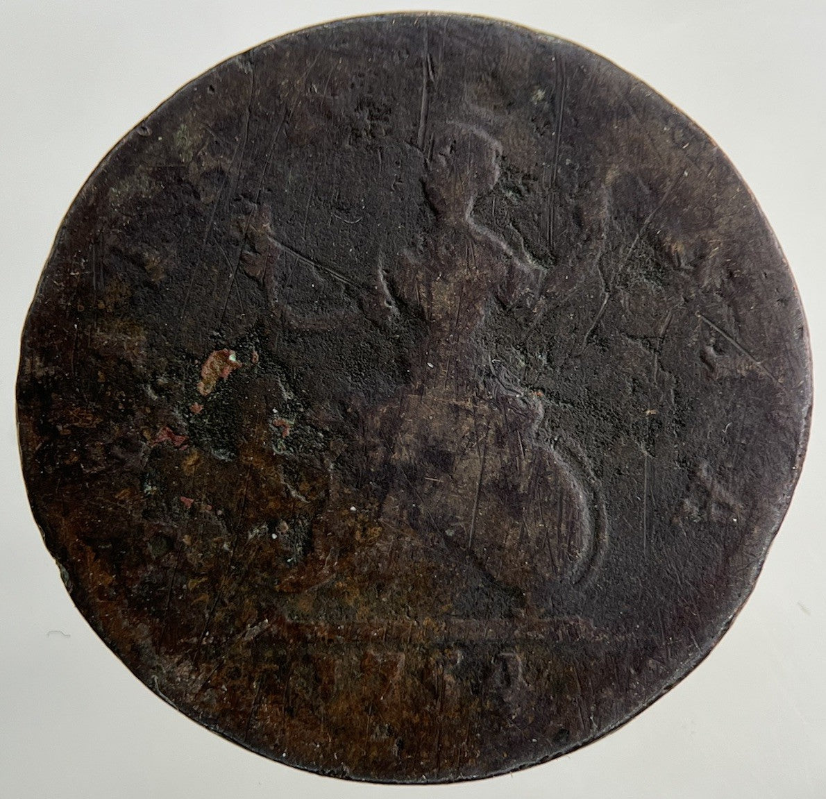 1754 George II 2nd Farthing Coin | Collectable Grade