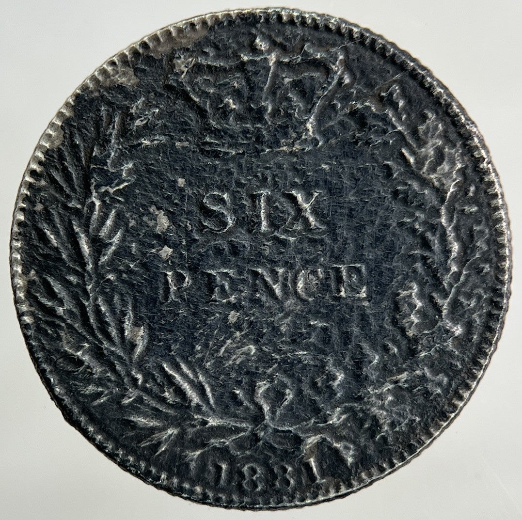 1881 Victoria Sixpence Silver Coin | Collectable Grade