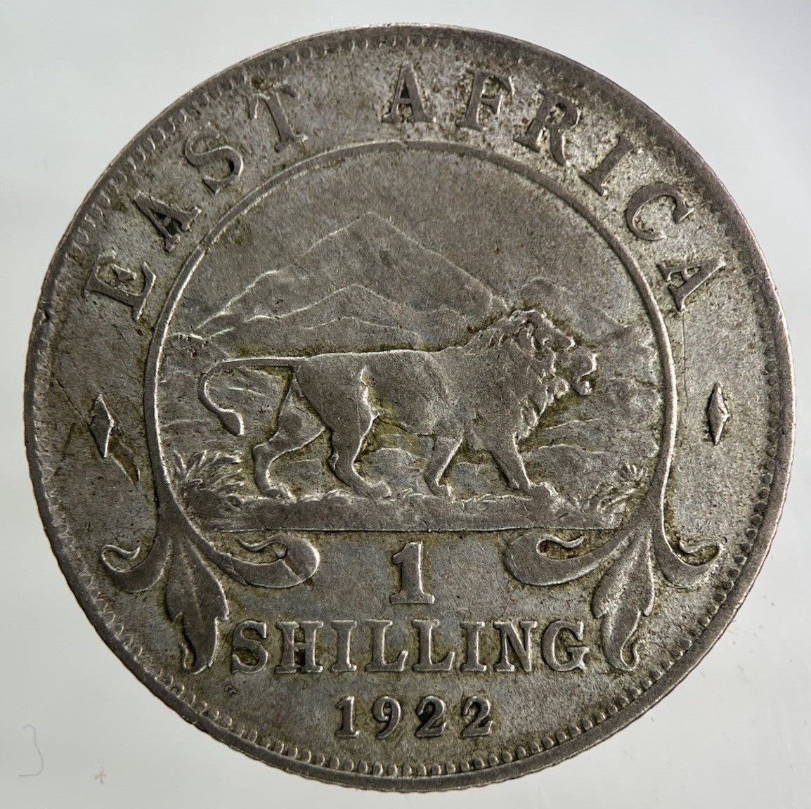 1922 East Africa Shilling Silver Coin | Collectable Grade