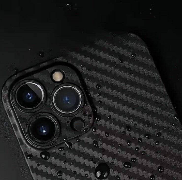 iPhone 13 TPU Carbon Fiber Effect Slim Case Protector Premium UK Stock