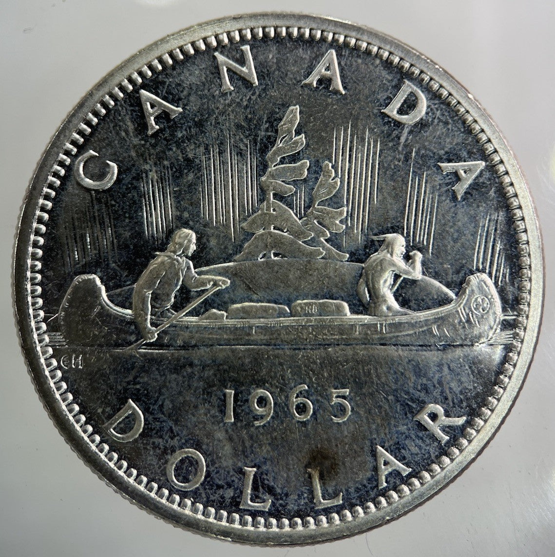 1965 Canada One Dollar Silver Coin | Fine Collectable Grade