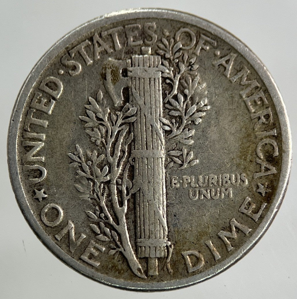 1942 US USA Mercury One Dime Silver Coin | Collectable Grade