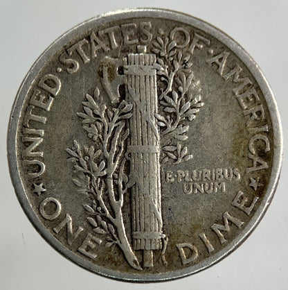 1942 US USA Mercury One Dime Silver Coin | Collectable Grade