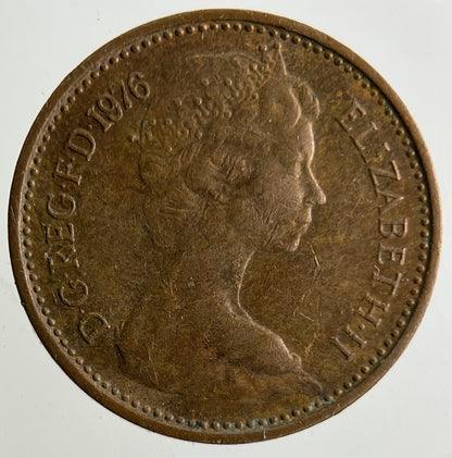 1976 Elizabeth II 2nd Half New Penny Coin | Fine Collectable Grade