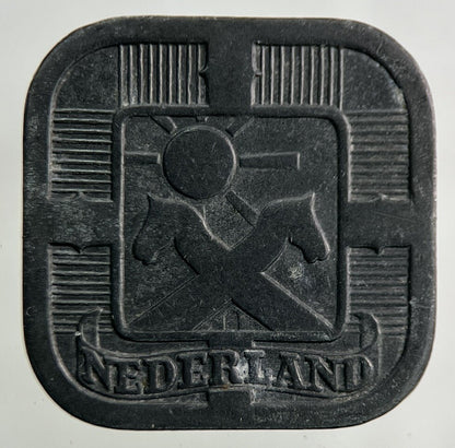 1942 Netherlands 5 Cents Coin | Fine Collectable Grade