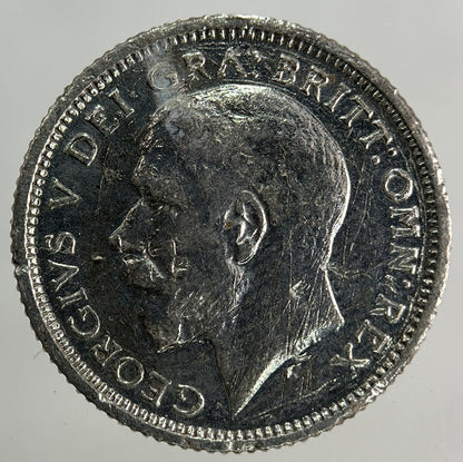 1925 George V Sixpence Silver Coin | Fine Collectable Grade