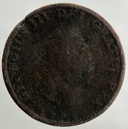 1799 George III 3rd Farthing Coin | Fair Grade