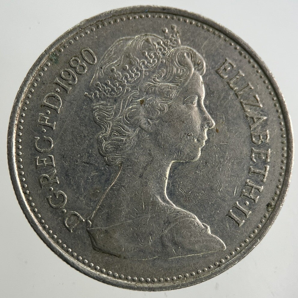 1980 Elizabeth II 2nd 5p Five - Pence Coin | Fine Collectable Grade
