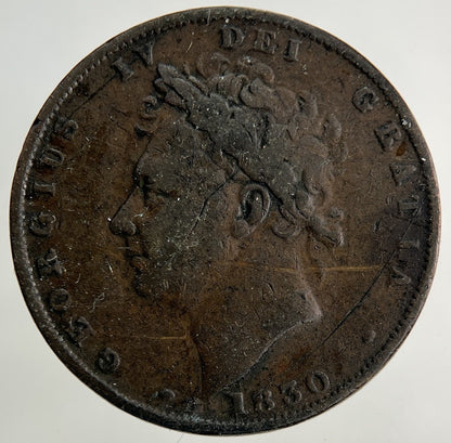 1830 George IV Farthing Coin | Collectable Grade