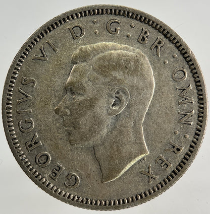 1944 George VI Shilling Silver Coin | Fine Collectable Grade