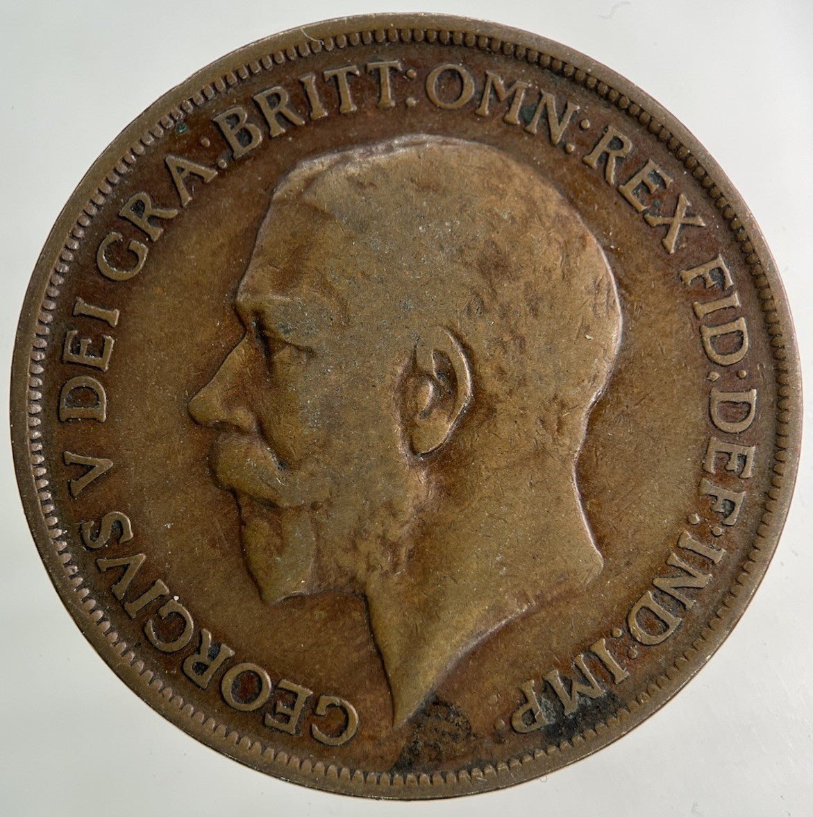 1912 George V One Penny Coin | Collectable Grade