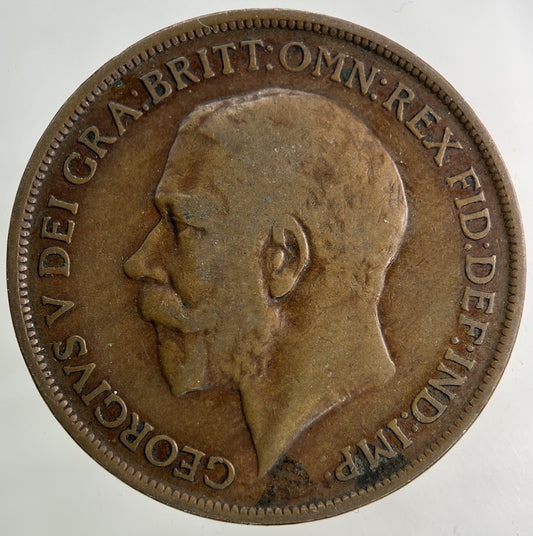 1912 George V One Penny Coin | Collectable Grade