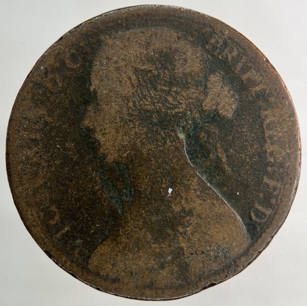 1866 Victoria One Penny Coin | Collectable Grade