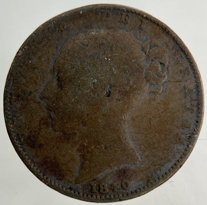 1840 Victoria Farthing Coin | Collectable Grade