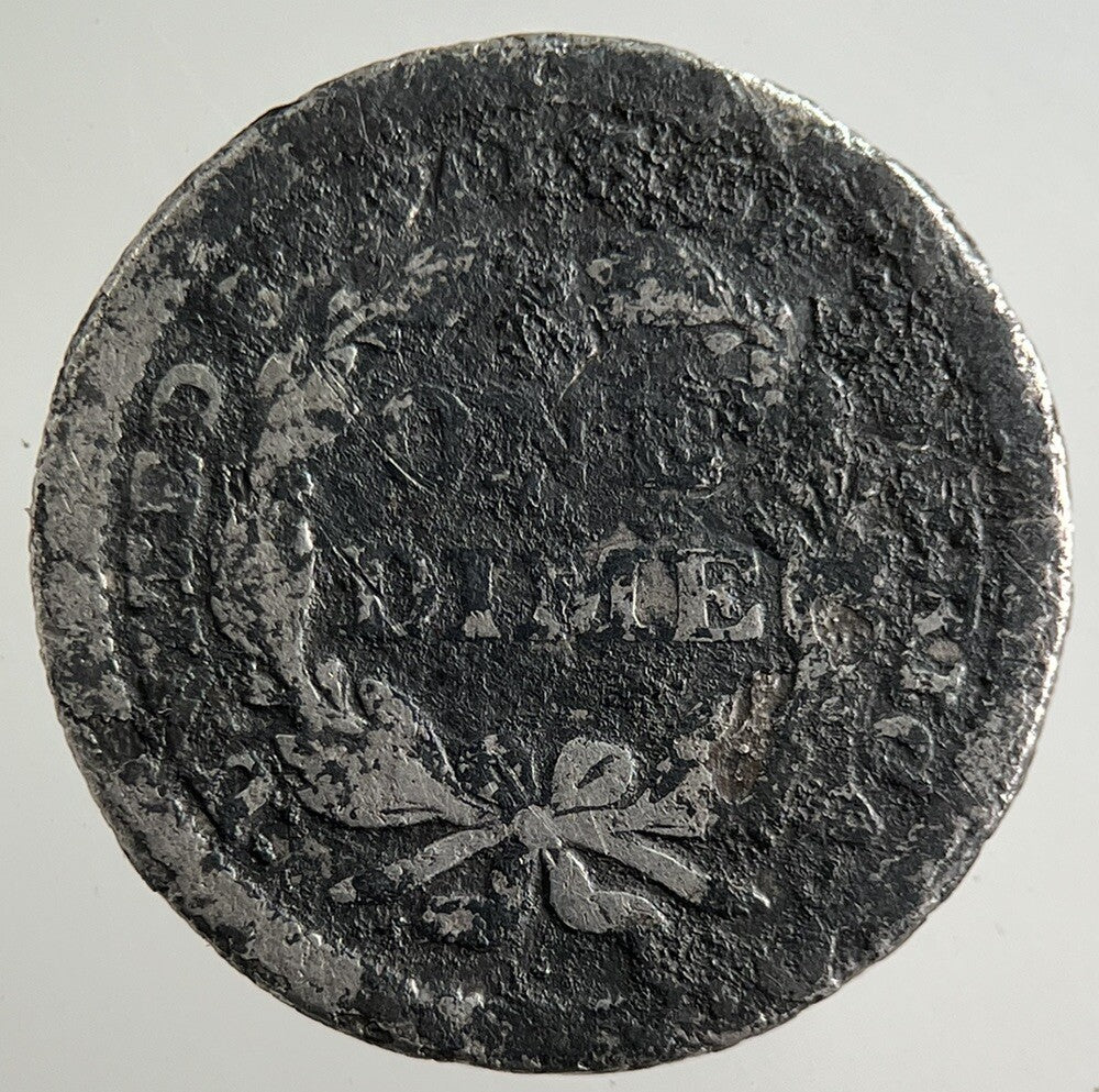 1853 US USA Seated Liberty Dime Silver Coin | Collectable Grade